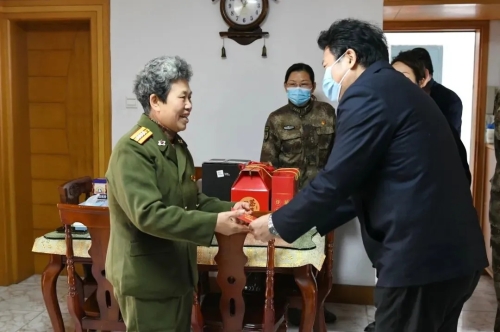 常州开展新春慰问军休人员活动